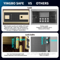 Yingbo Impression Double Alarme Double Luxury Interior Safe Box